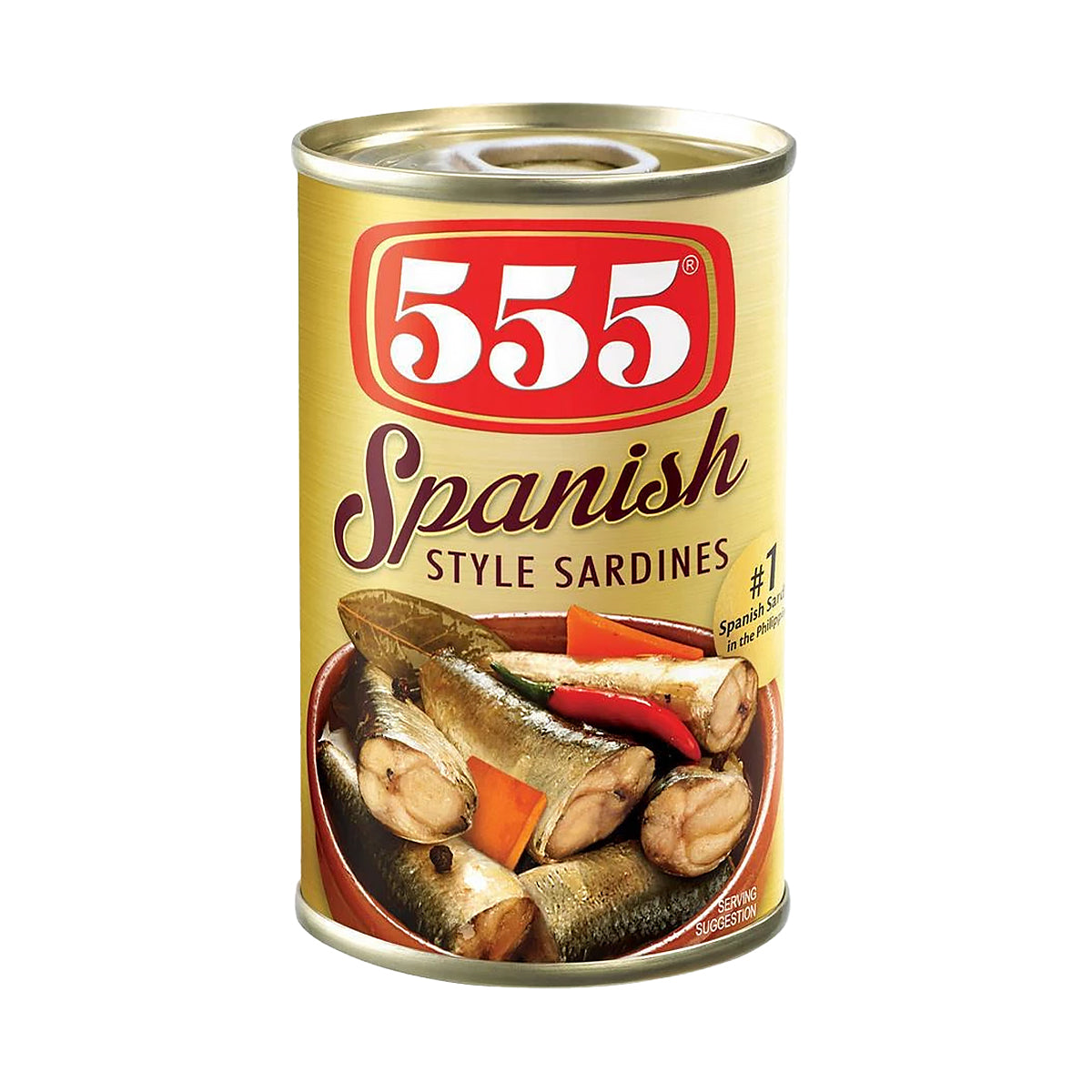 555 Spanish Style Sardines 155g
