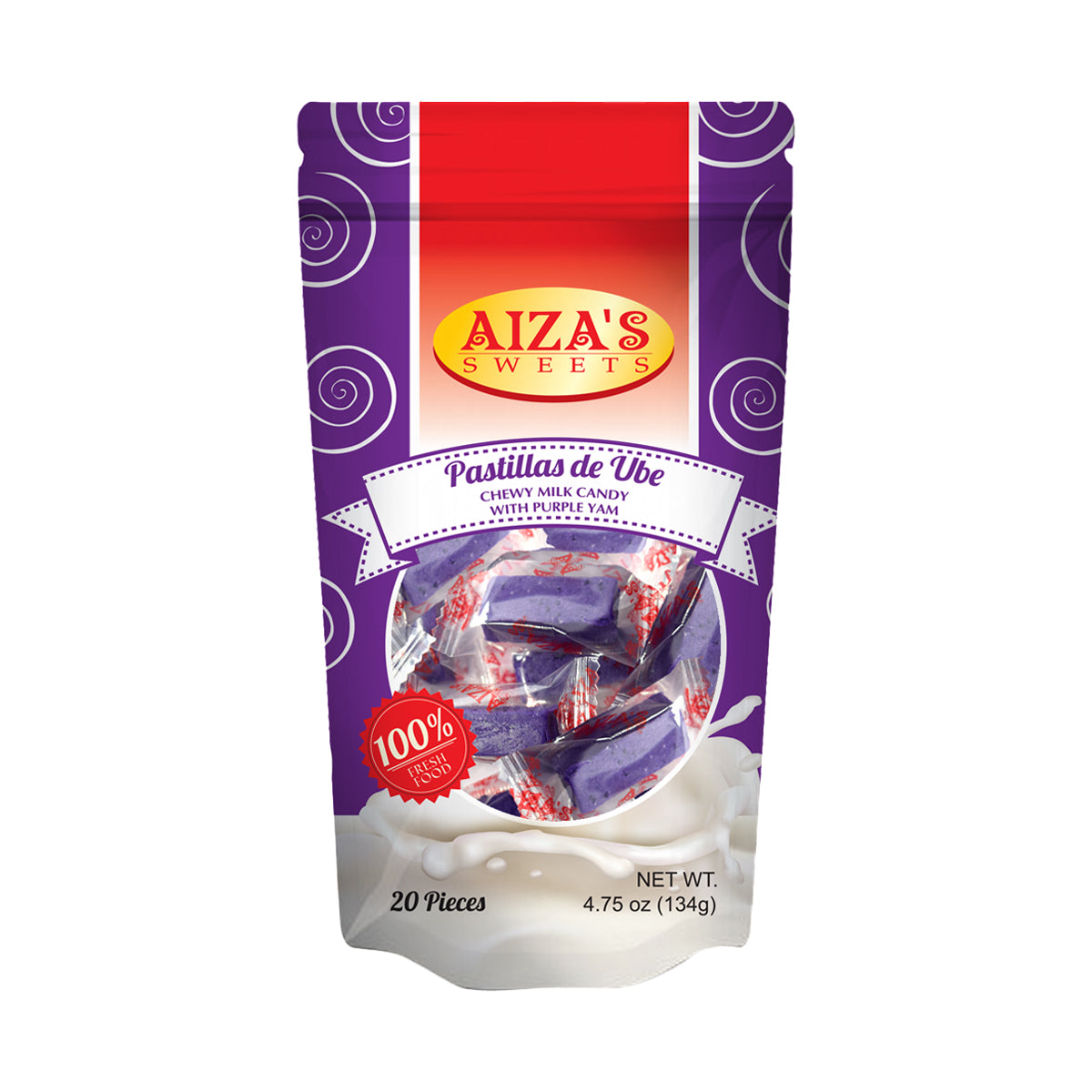 Aiza’s Sweets Pastillas De Ube 20pcs 134g