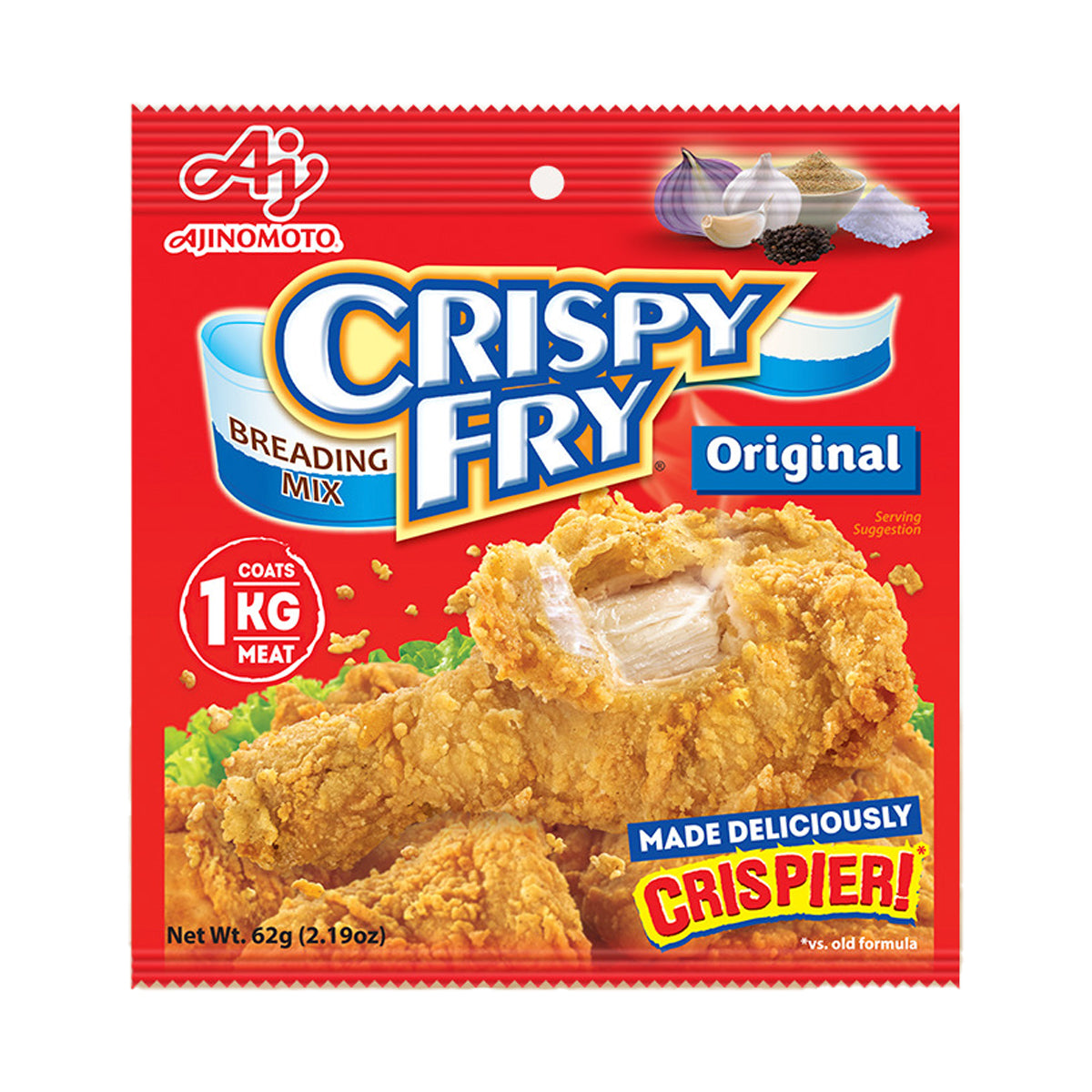 Ajinomoto Crispy Fry Breading Mix Original 62g