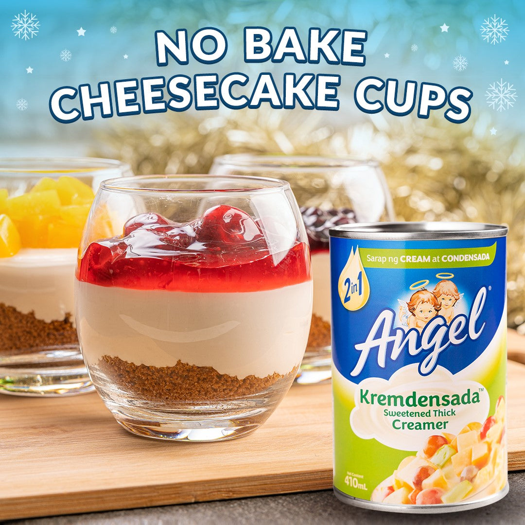Angel 2-in-1 Kremdensada Sweetened Thick Creamer 410ml
