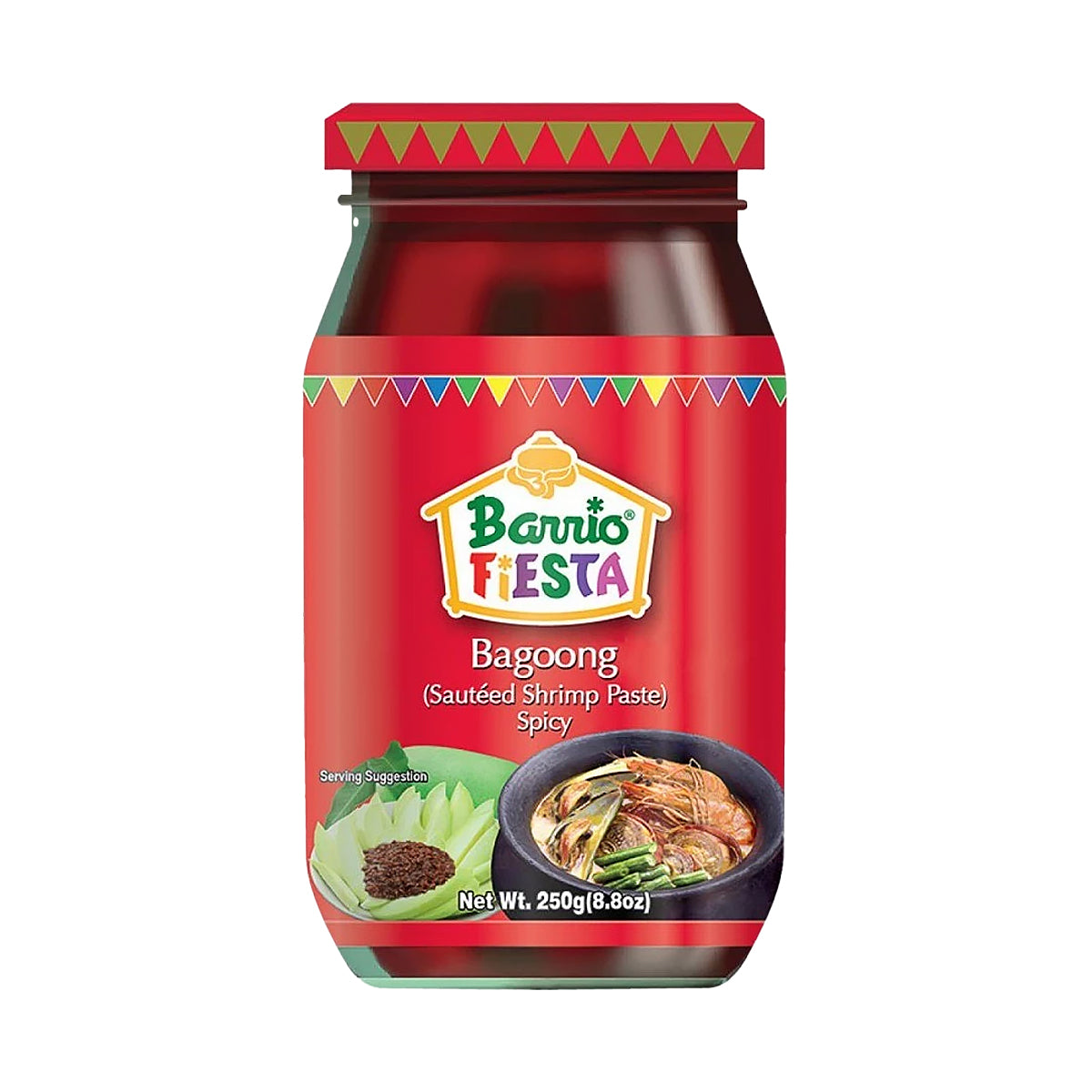 Barrio Fiesta Bagoong Sautéed Shrimp Paste - Spicy 250g