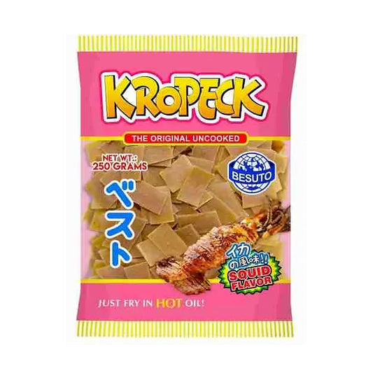 Besuto Kropeck Original Uncooked Squid Flavour 250g