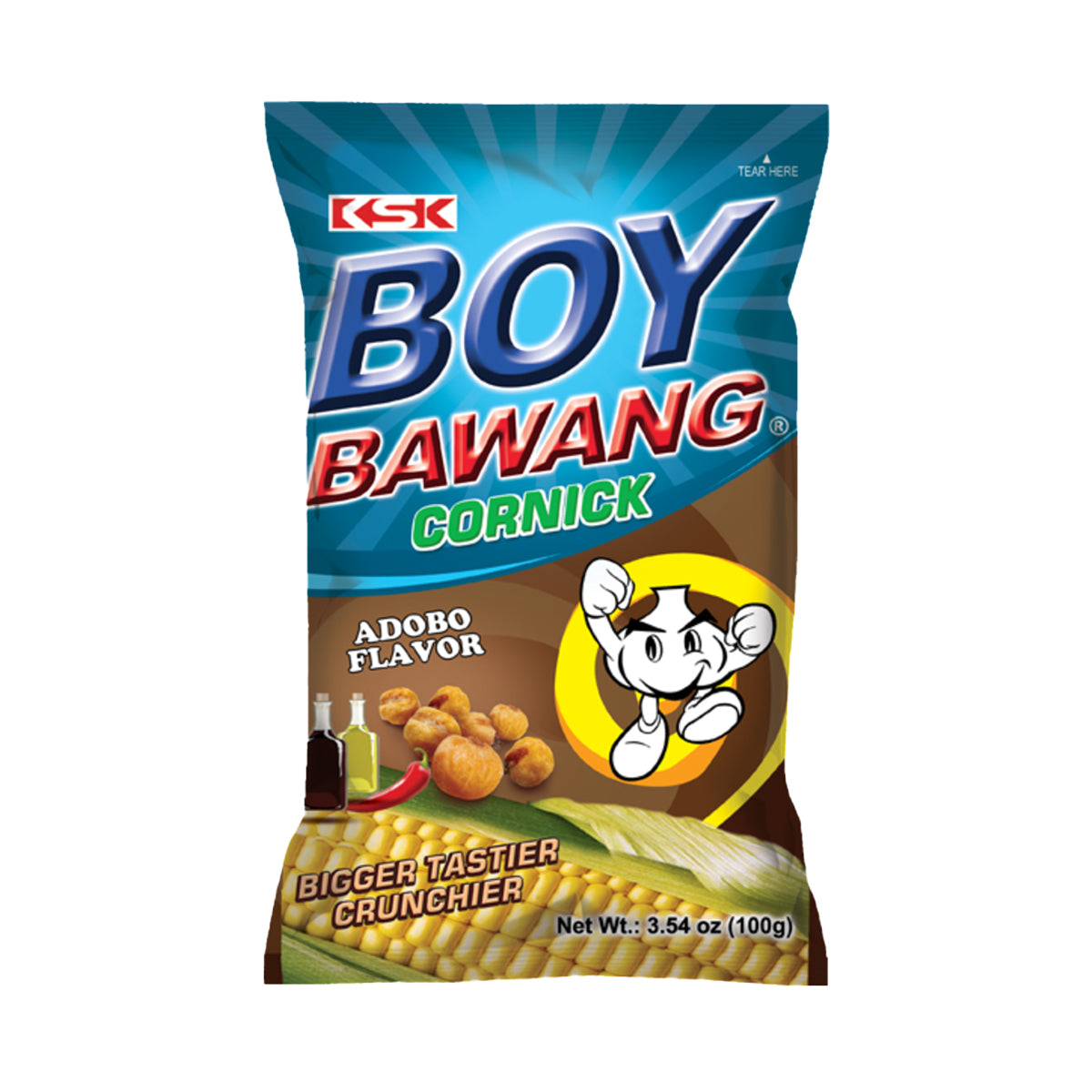 Boy Bawang Cornick Adobo Flavor 90g