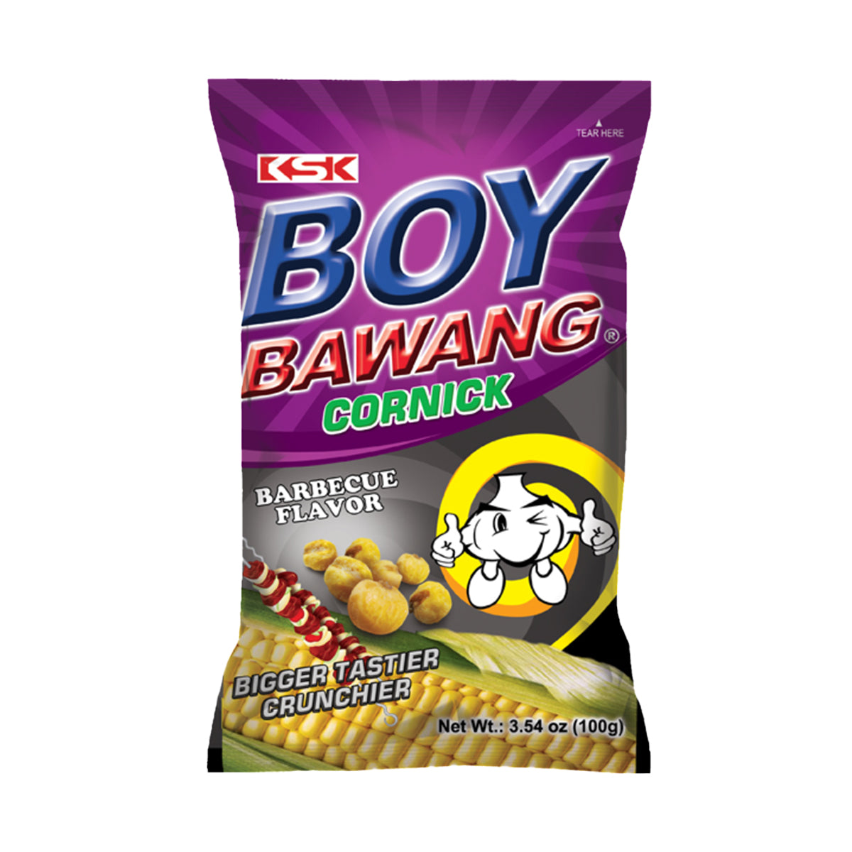 Boy Bawang Cornick Barbeque Flavor 90g