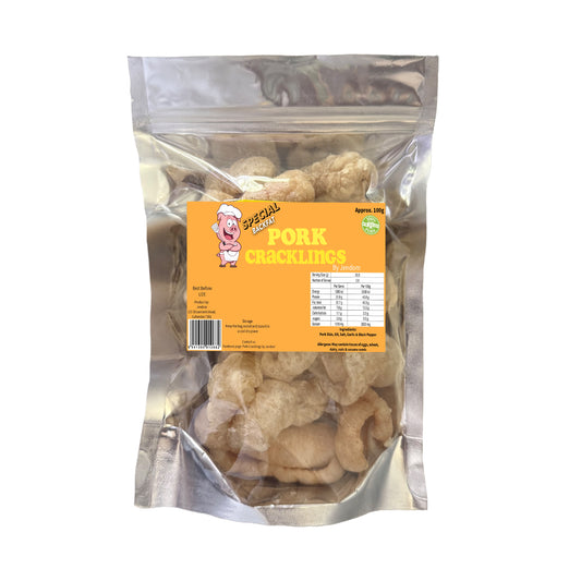 Jendom Pork Cracklings (Chicharon) 100g