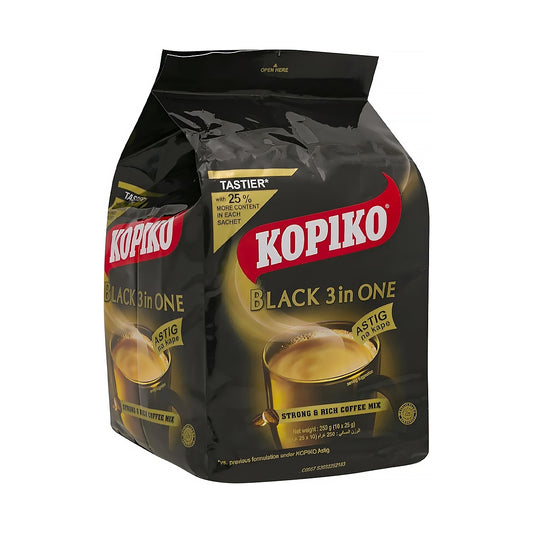 Kopiko Black 3-in-1 Coffee 300g (10 Sachets)
