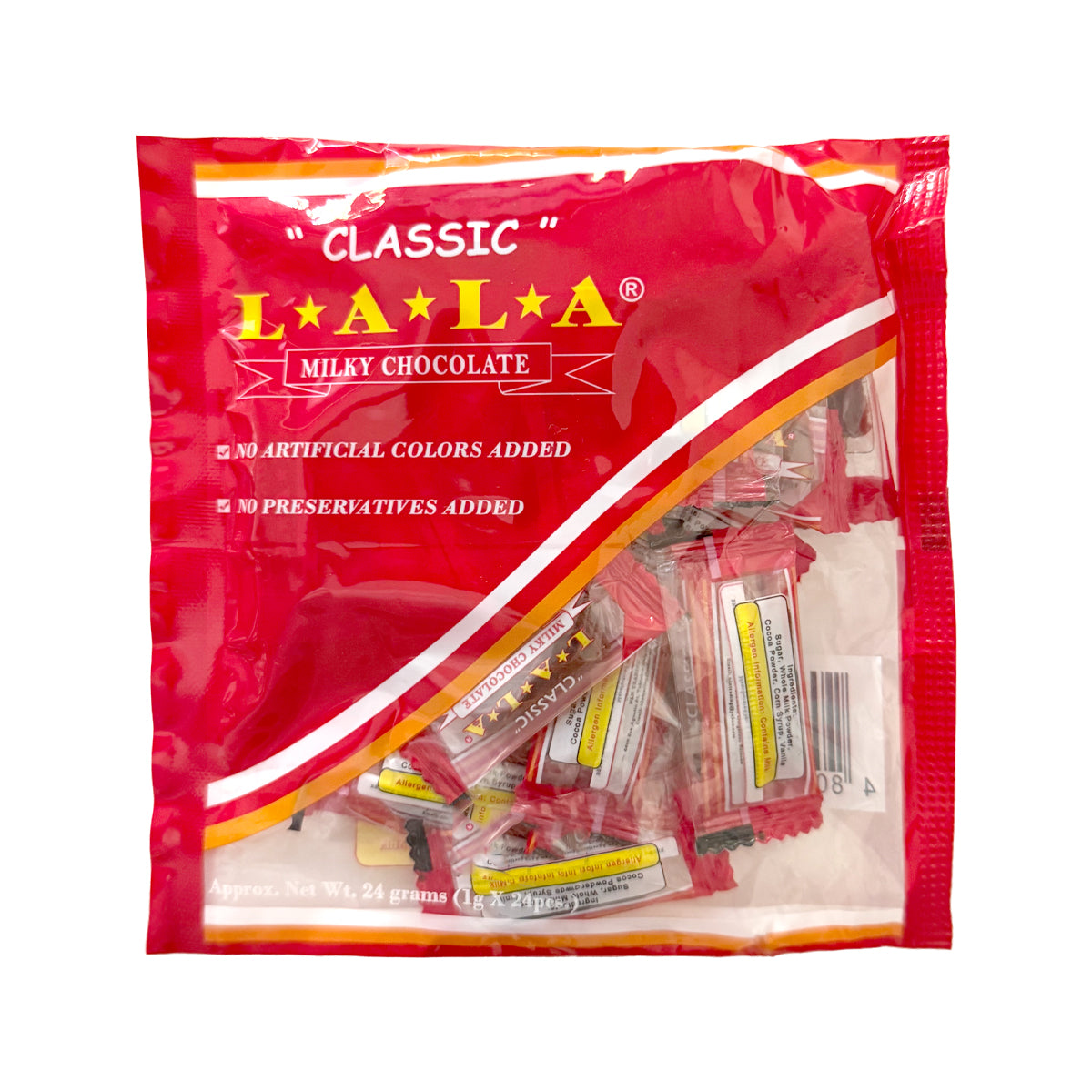 LALA Classic Milky Chocolate (24pcs)