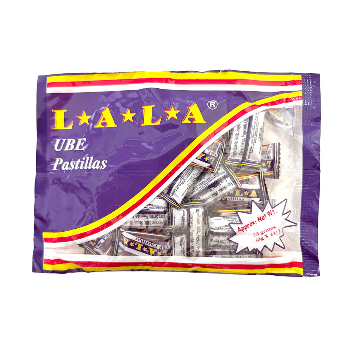 LALA Ube Pastillas (24 pcs)