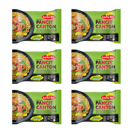 Lucky Me! Pancit Canton Kalamansi (6 x 60g Pack)