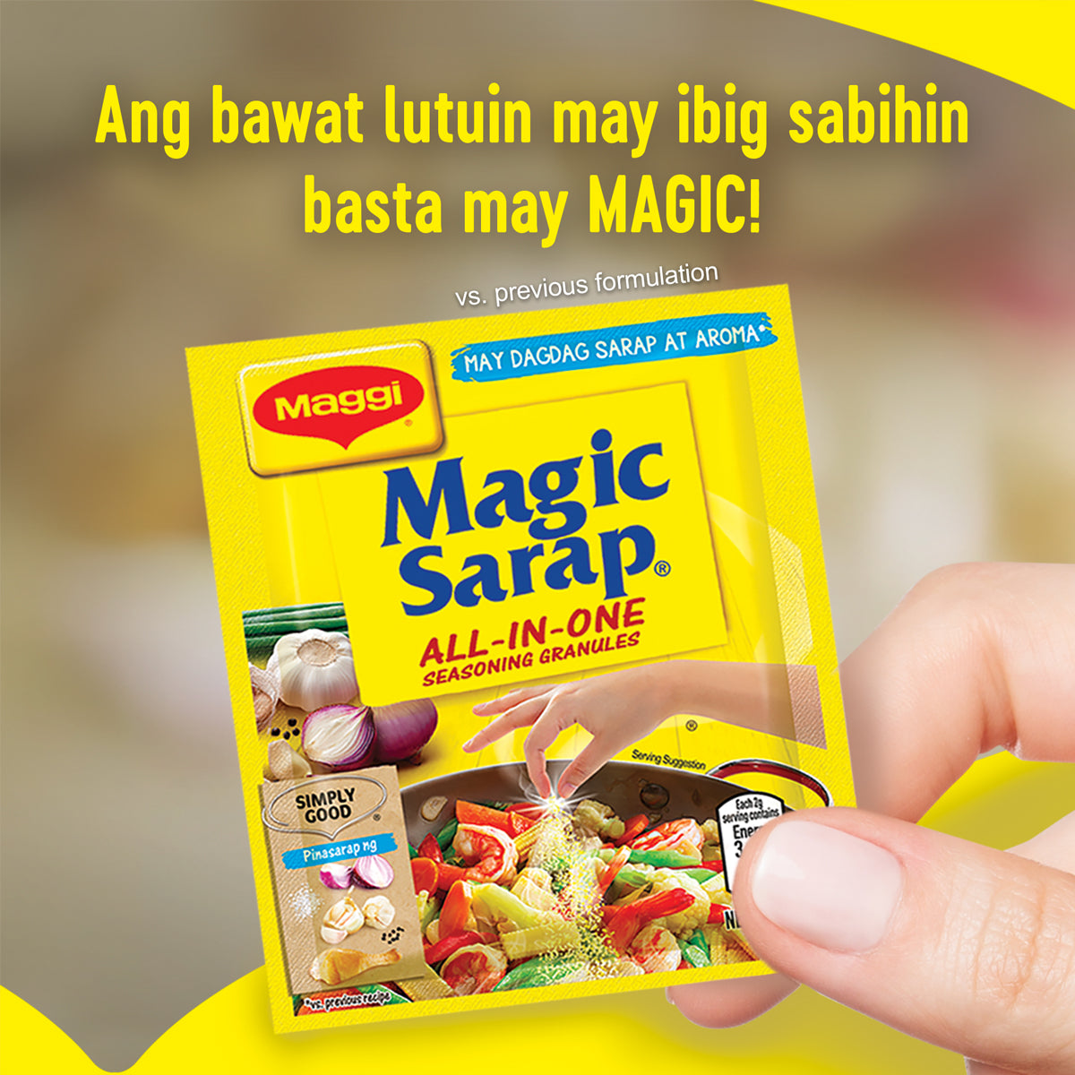 Maggi Magic Sarap All-in-One Seasoning Granules (8g x 16 Sachets)