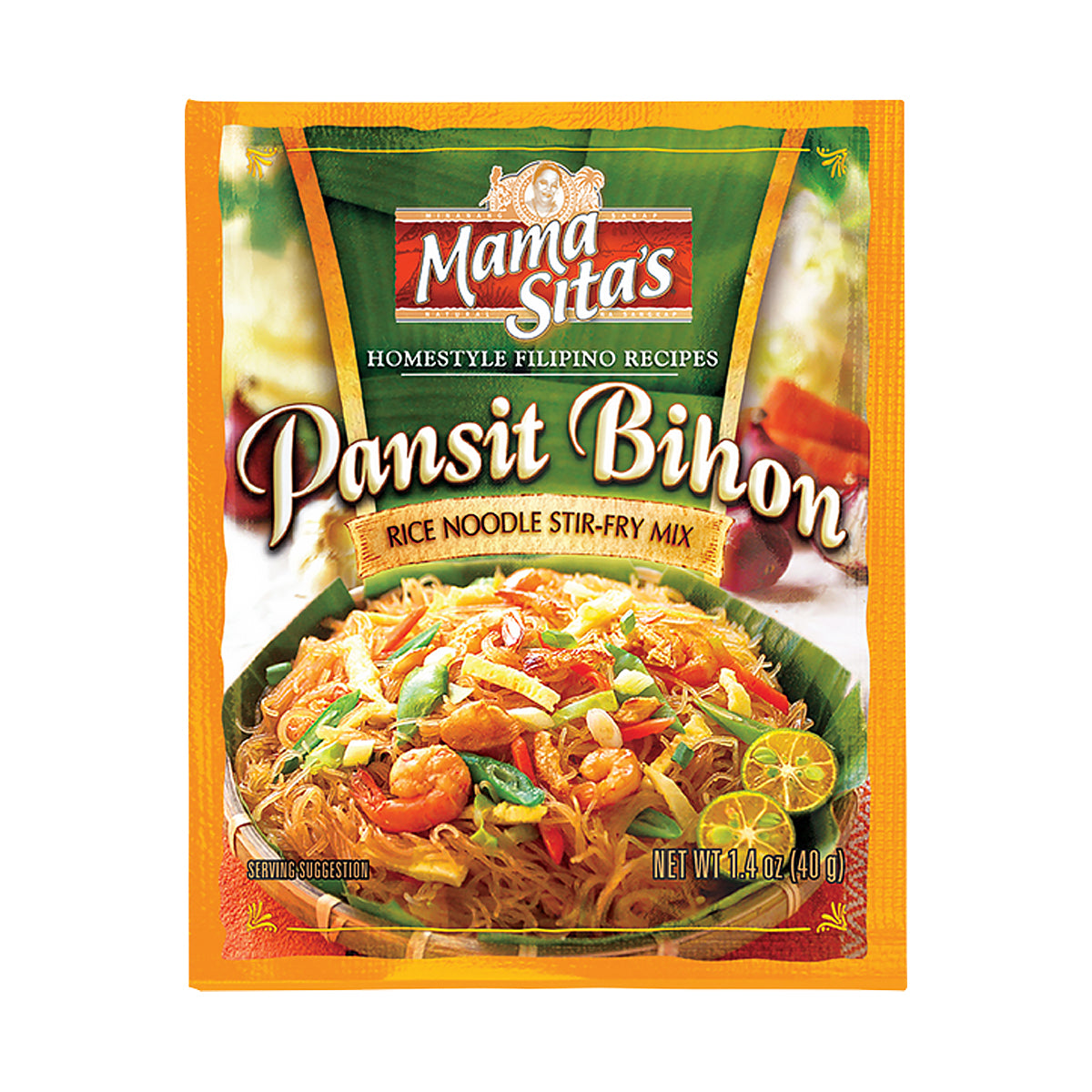 Mama Sita’s Pansit Bihon Rice Noodle Stir-Fry Mix 40g