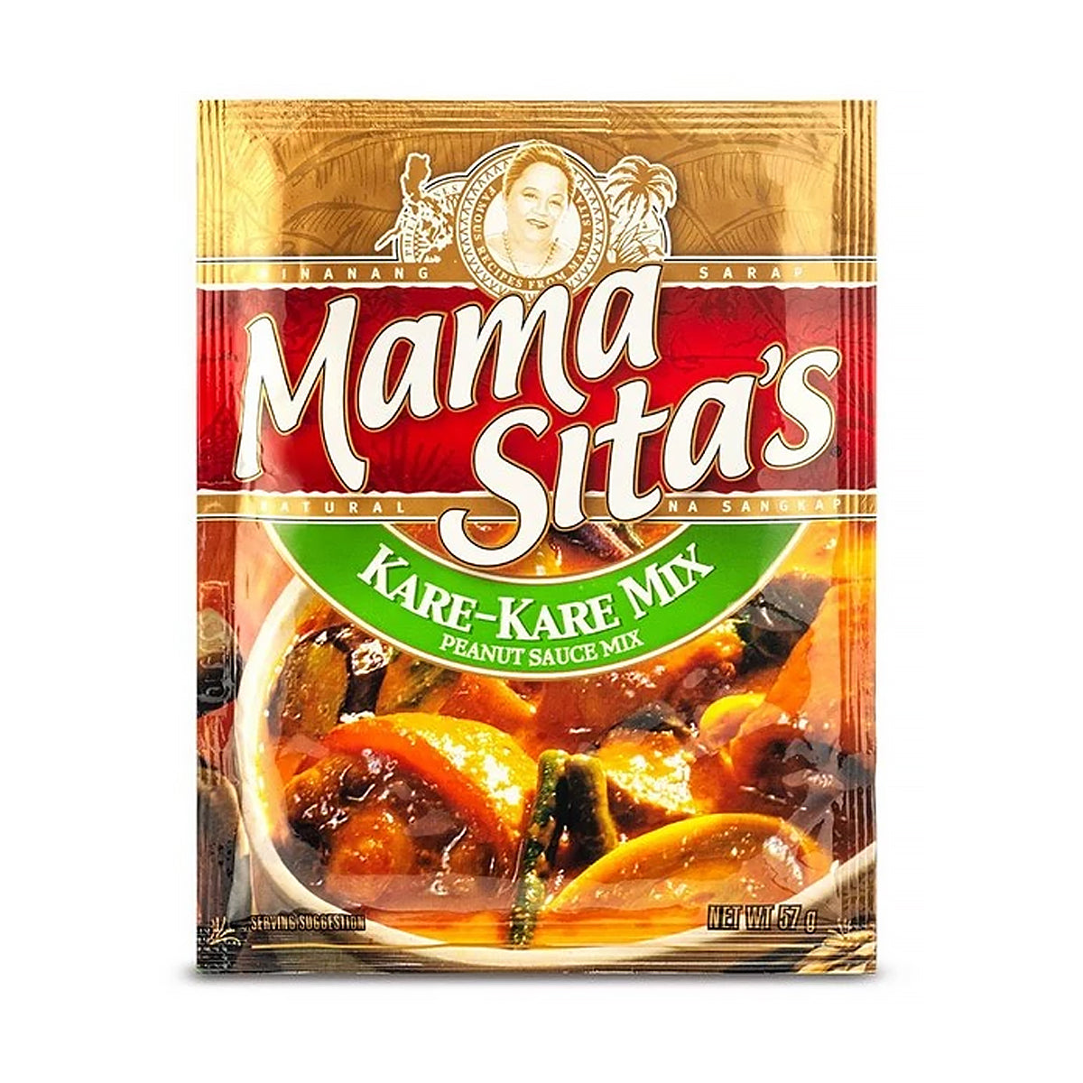 Mama Sita’s Kare-Kare Peanut Sauce Mix 57g - front