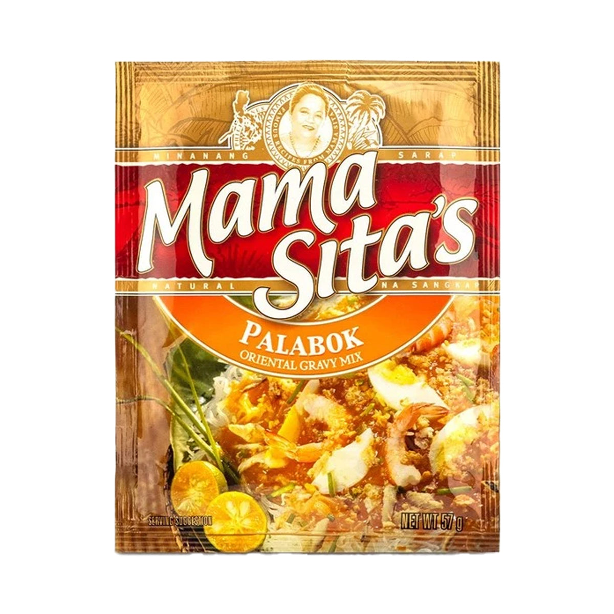 Mama Sita’s Palabok Oriental Gravy Mix 57g - front