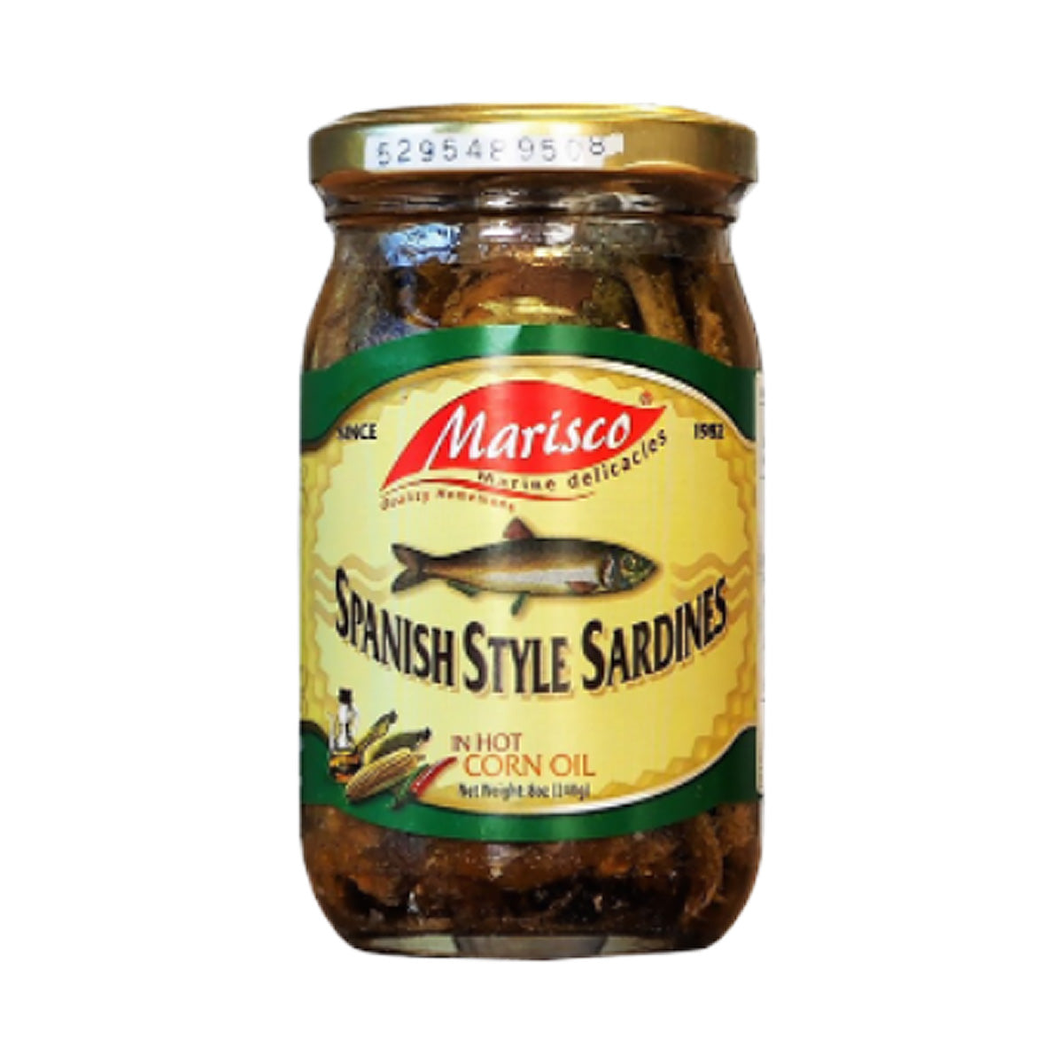 Marisco Spanish Style Sardines in Hot Corn Oil 240g
