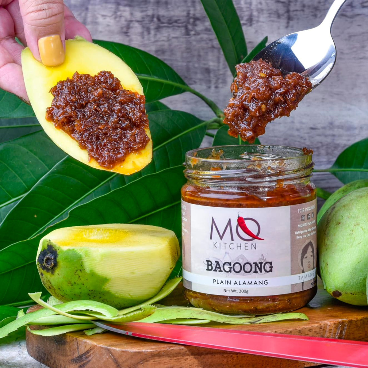 MQ Kitchen Bagoong Plain Alamang 200g