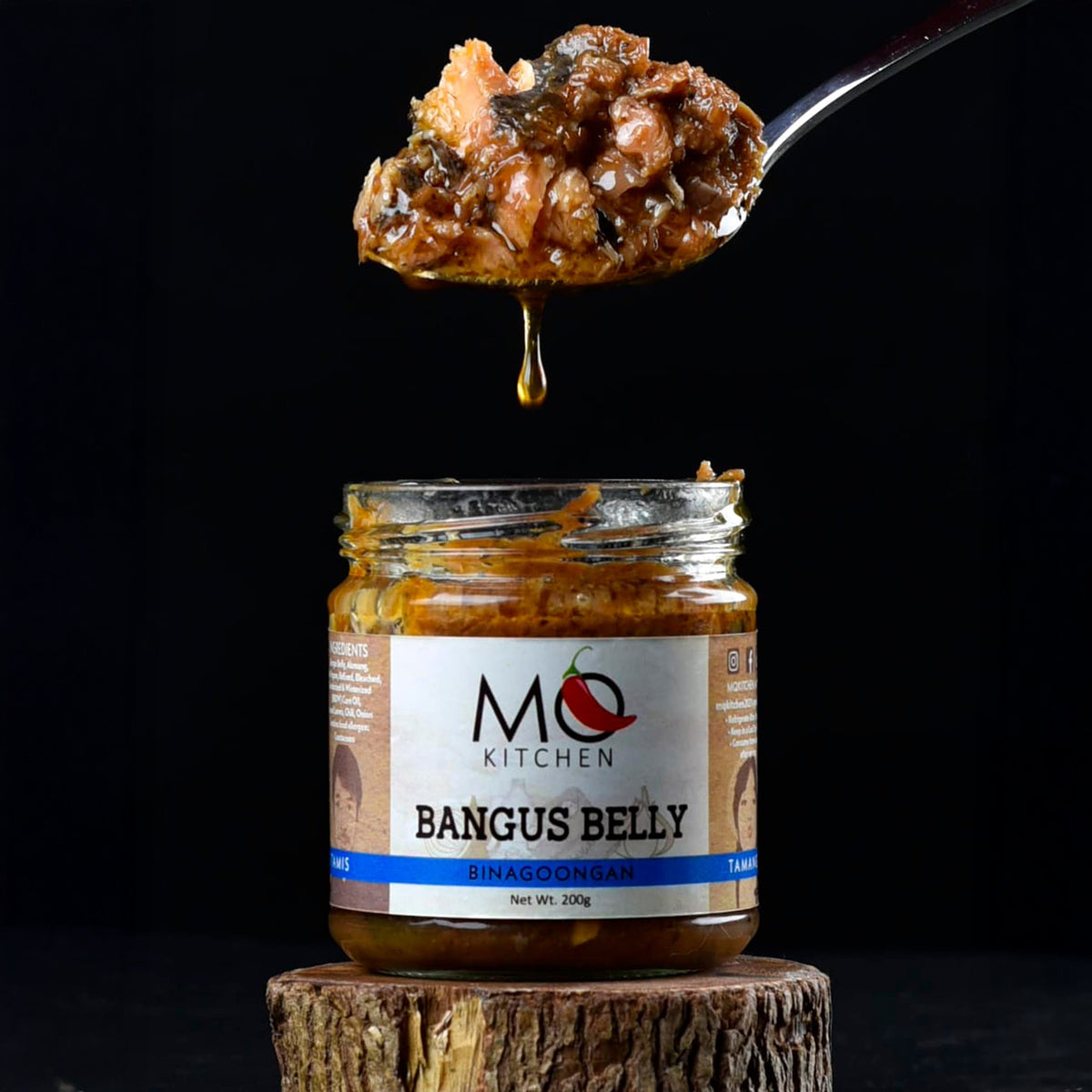 MQ Kitchen Bangus Belly Binagoongan 200g