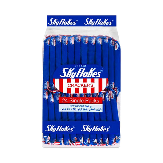 M.Y. San SkyFlakes Crackers Snack Pack Original (24 x 25g)