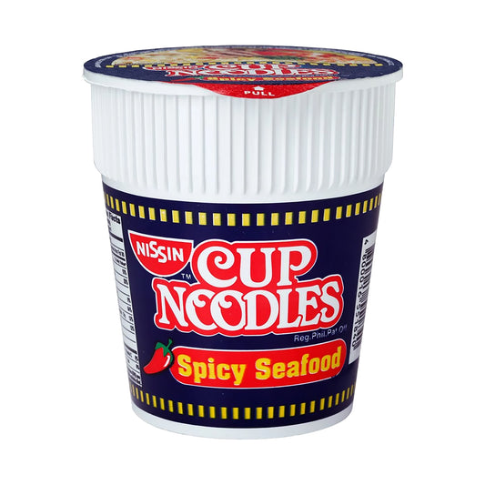 Nissin Cup Noodles Spicy Seafood Instant Noodle Soup 60g