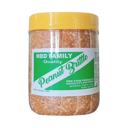 MBD Family Quality Baguio Peanut Brittle 500g