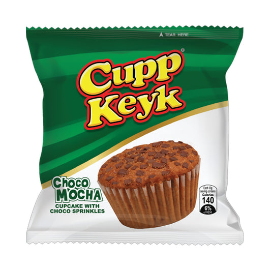 Rebisco Cupp Keyk Choco Mocha Flavoured Cupcake (10 pcs)