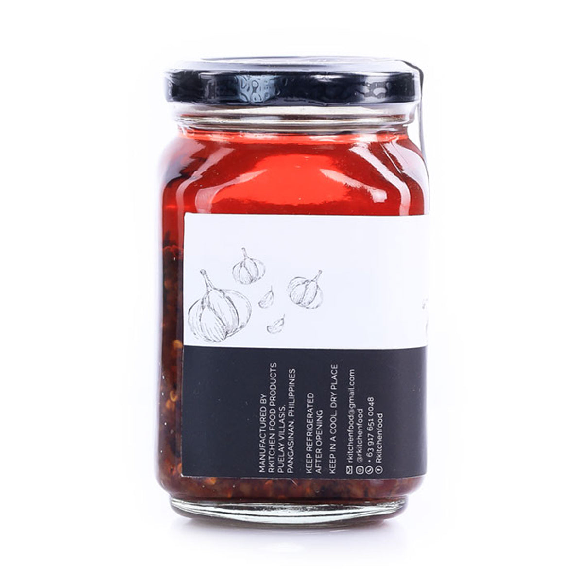 RKitchen Chili Garlic Oil 250g - manufacturer info