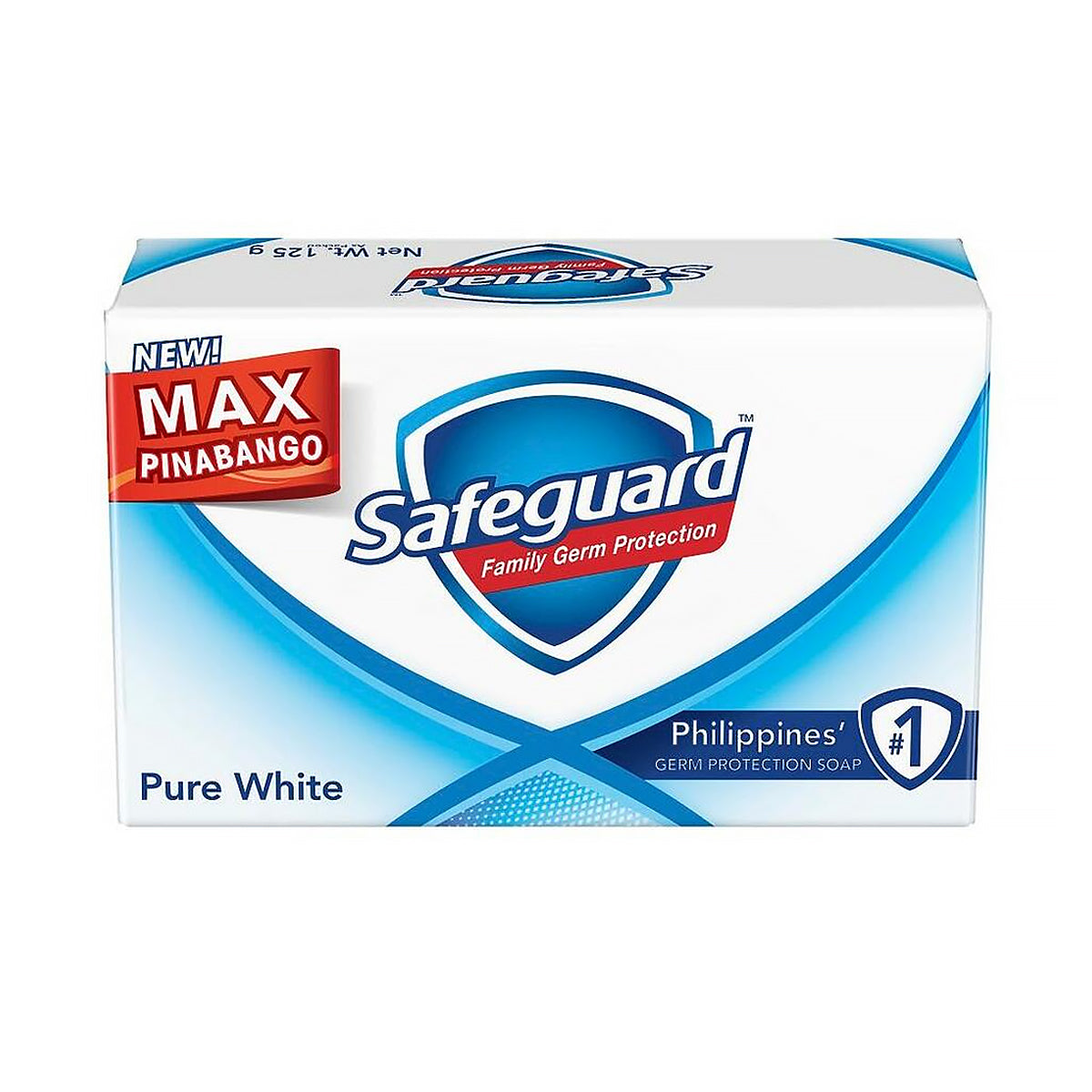 Safeguard Antibacterial Bar Soap Pure White 115g