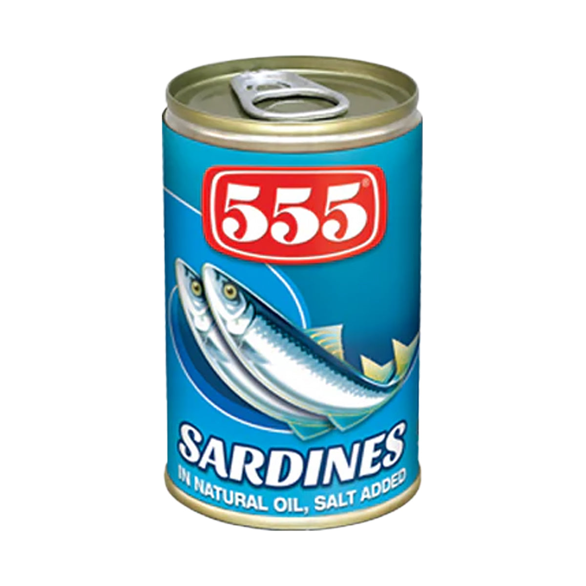 555 Sardines in Natural Oil 155g