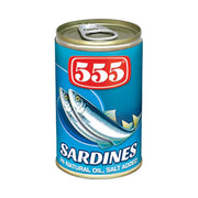 555 Sardines in Natural Oil 155g