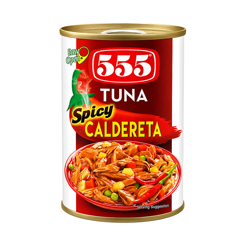 555 Tuna Spicy Caldereta 155g