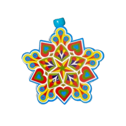 Mini Christmas Parol - Car Charm