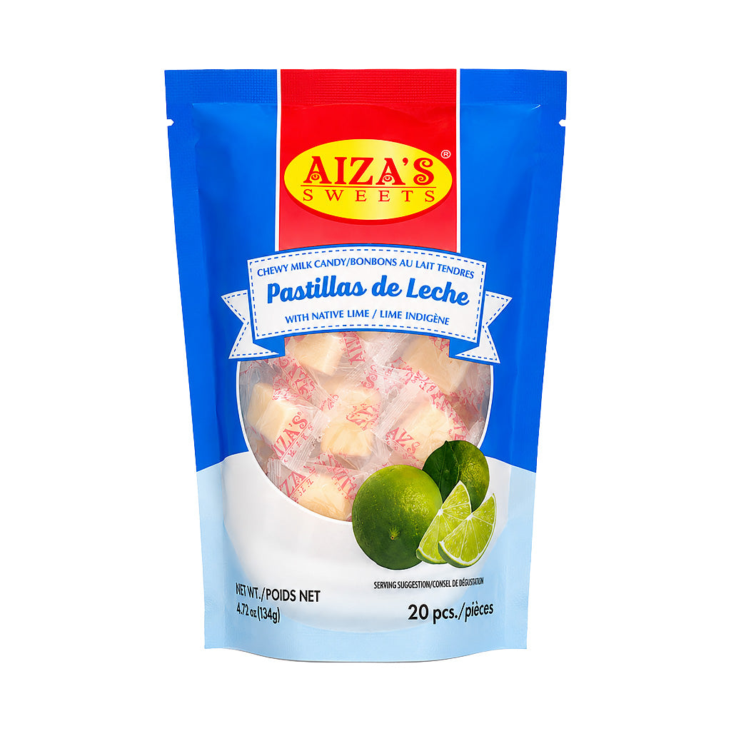 Aiza's Sweets Pastillas de Leche with Native Lime 134g