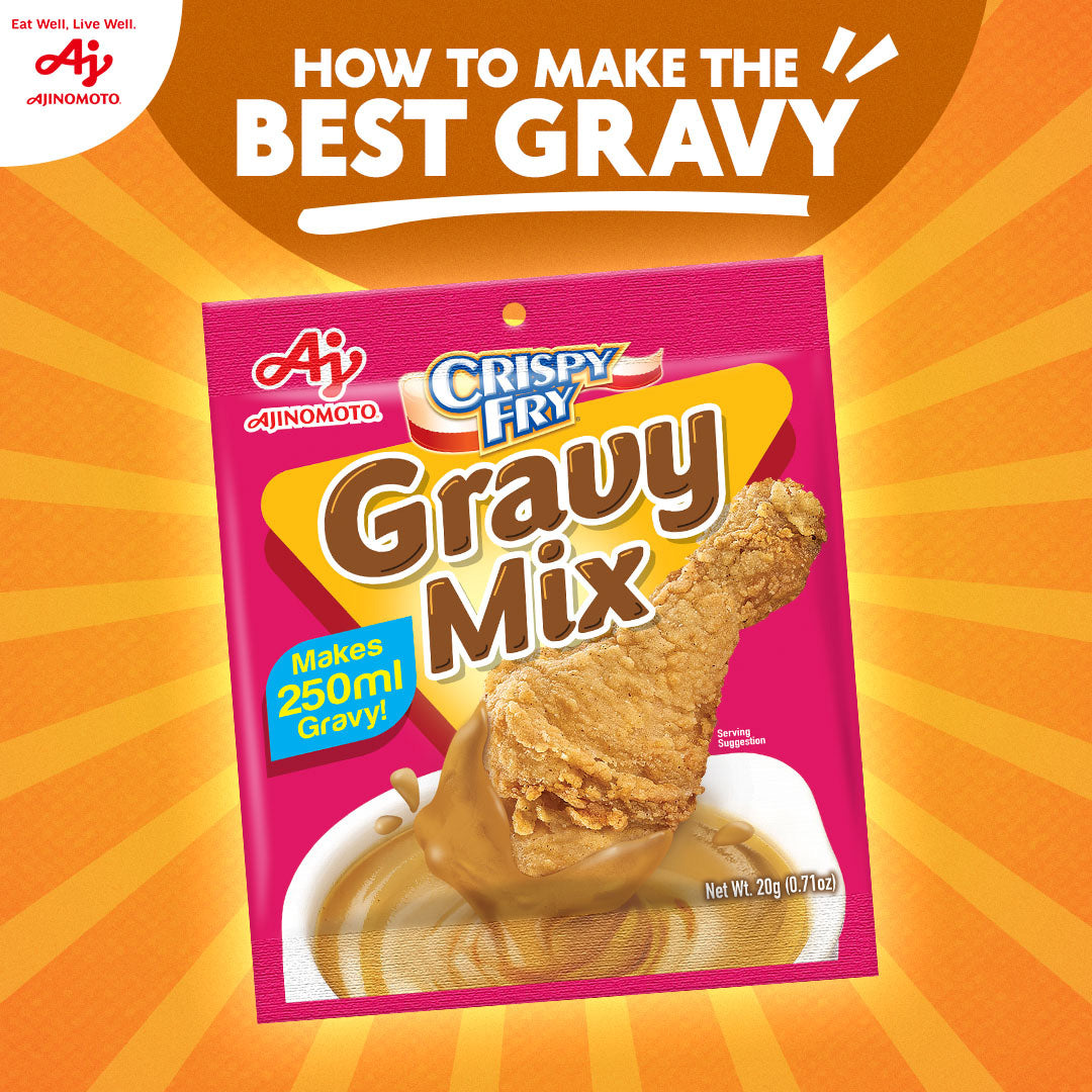 Ajinomoto Crispy Fry Gravy Mix 20g - how to make the best gravy