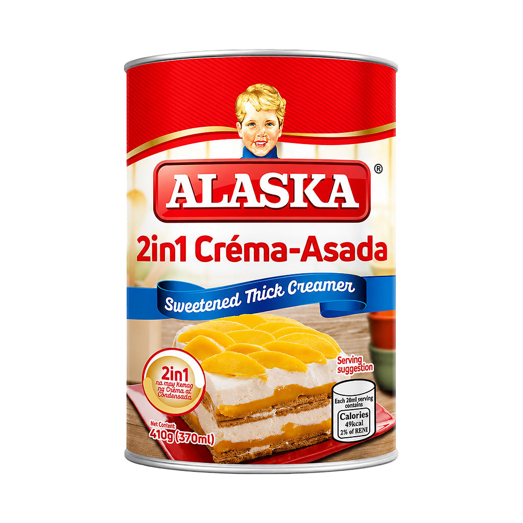 Alaska 2in1 Créma-Asada Sweetened Thick Creamer 410g