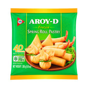 Aroy-D Frozen Spring Roll Pastry 4.5” 40 Sheets 280g