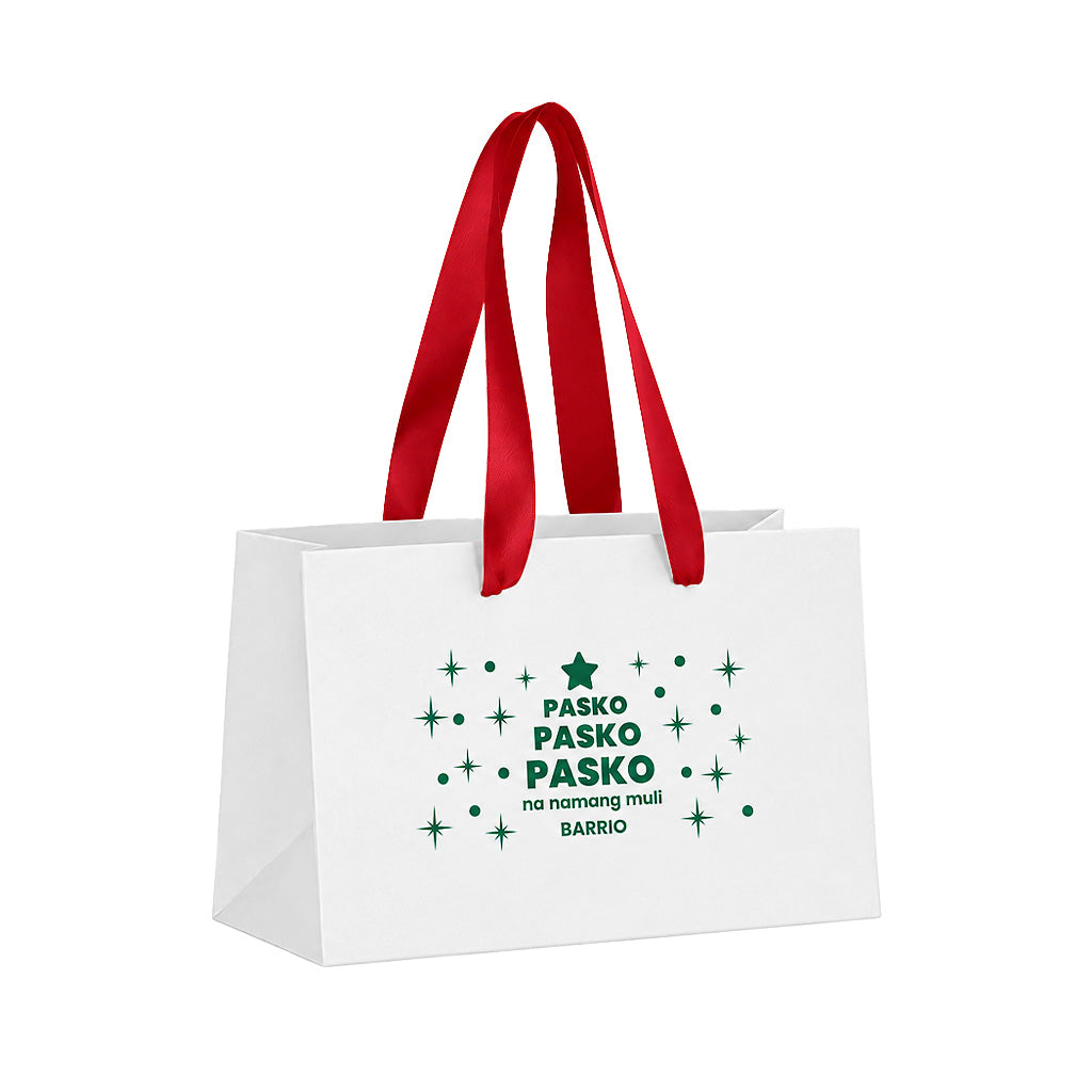 Barrio Limited Edition Christmas Paper Bag Small