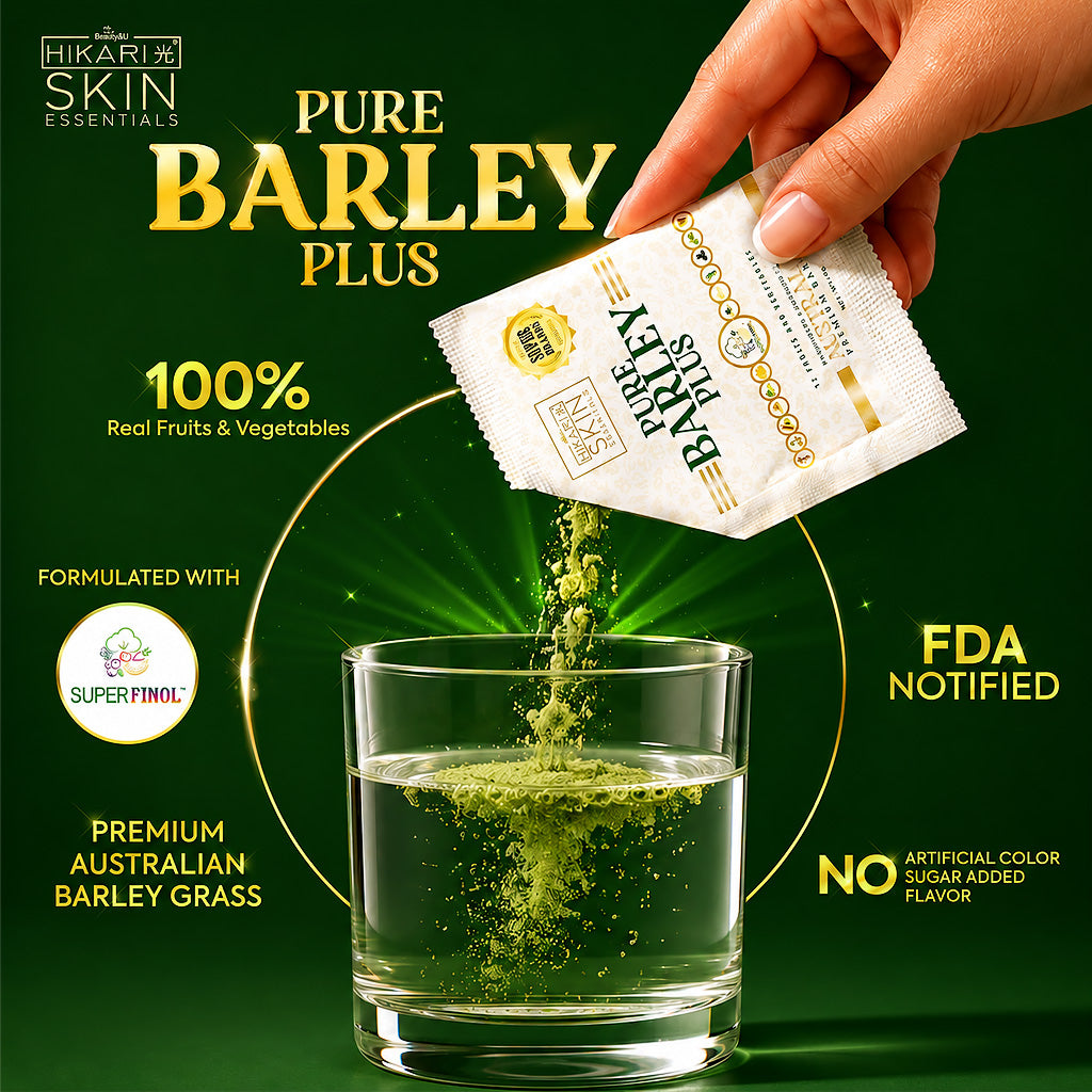 Beauty&U Hikari Skin Essentials Pure Barley Plus (10 sachets x 30g)