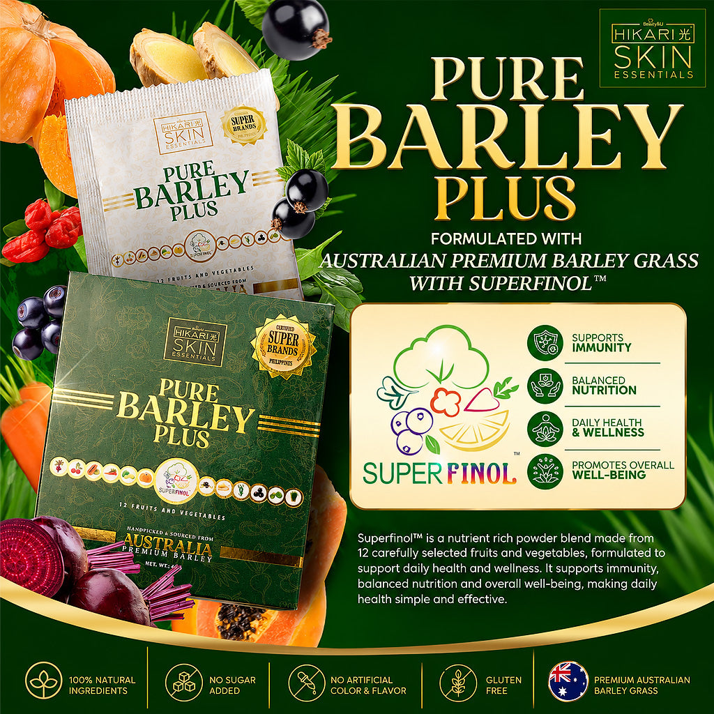 Beauty&U Hikari Skin Essentials Pure Barley Plus (10 sachets x 30g)