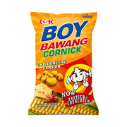 Boy Bawang Cornick Chili Cheese Flavour 80g