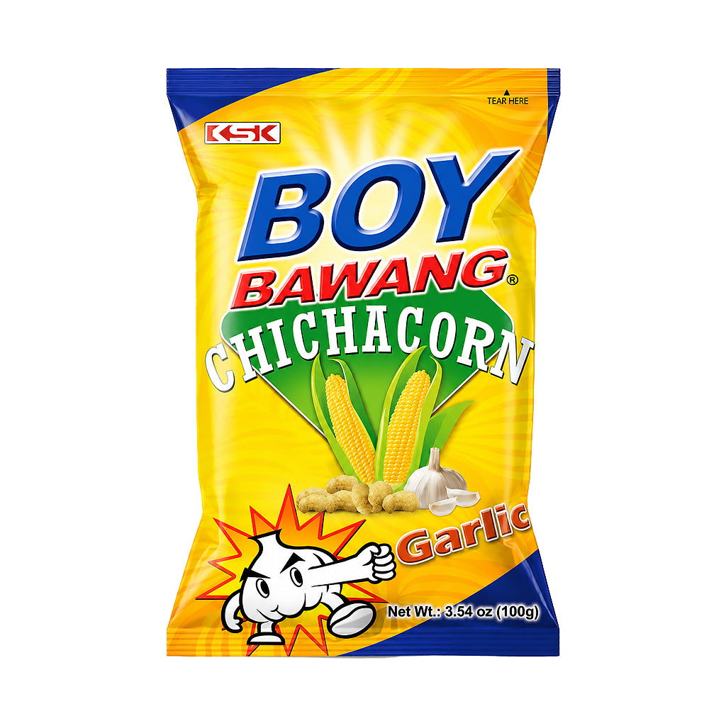 Boy Bawang Chichacorn Garlic 100g