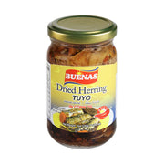 Buenas Dried Herring Tuyo (Spicy) in Corn Oil 240g