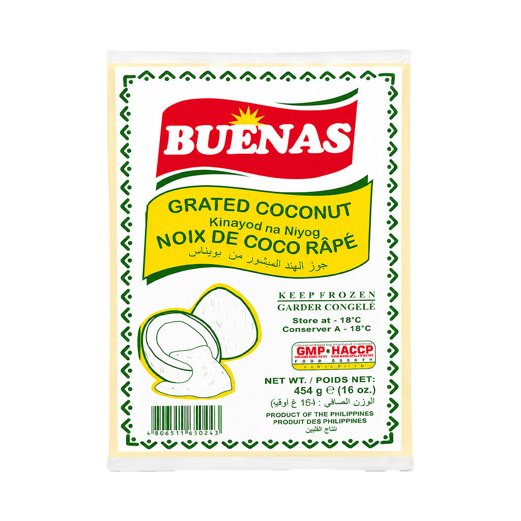 Buenas Grated Coconut 454g
