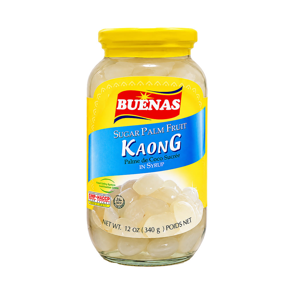 Buenas Sugar Palm Fruit Kaong in Syrup 340g