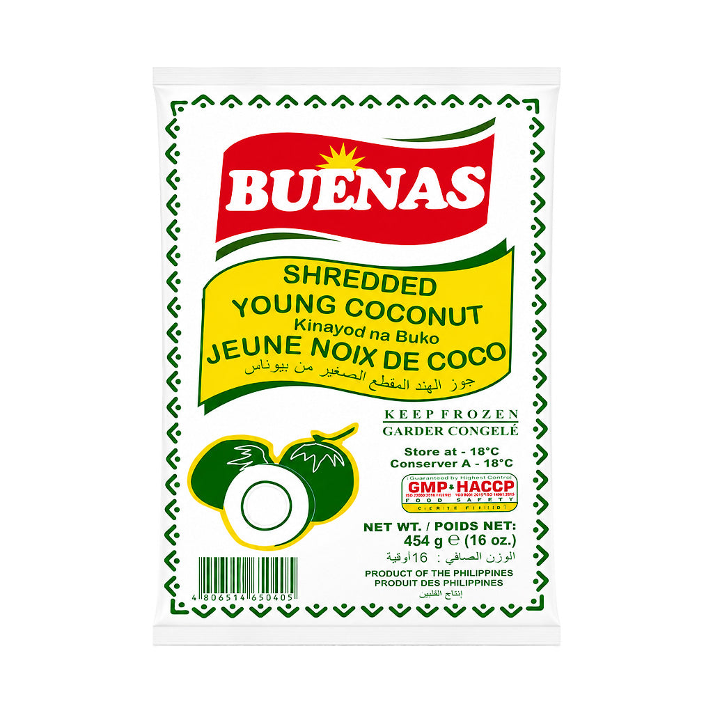 Buenas Shredded Young Coconut 454g