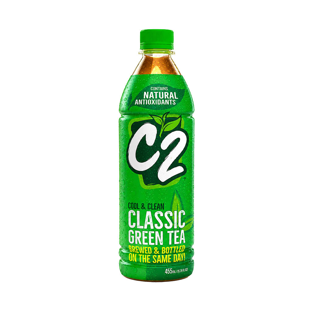 C2 Cool & Clean Classic Green Tea 455ml
