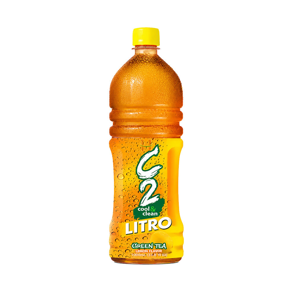 C2 Cool & Clean Lemon Flavour Green Tea 1L