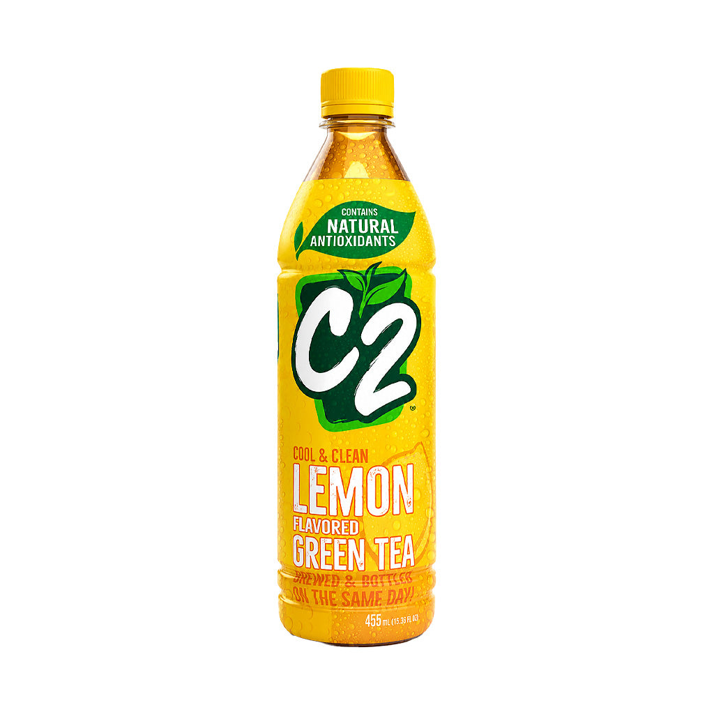 C2 Cool & Clean Lemon Flavoured Green Tea 455ml