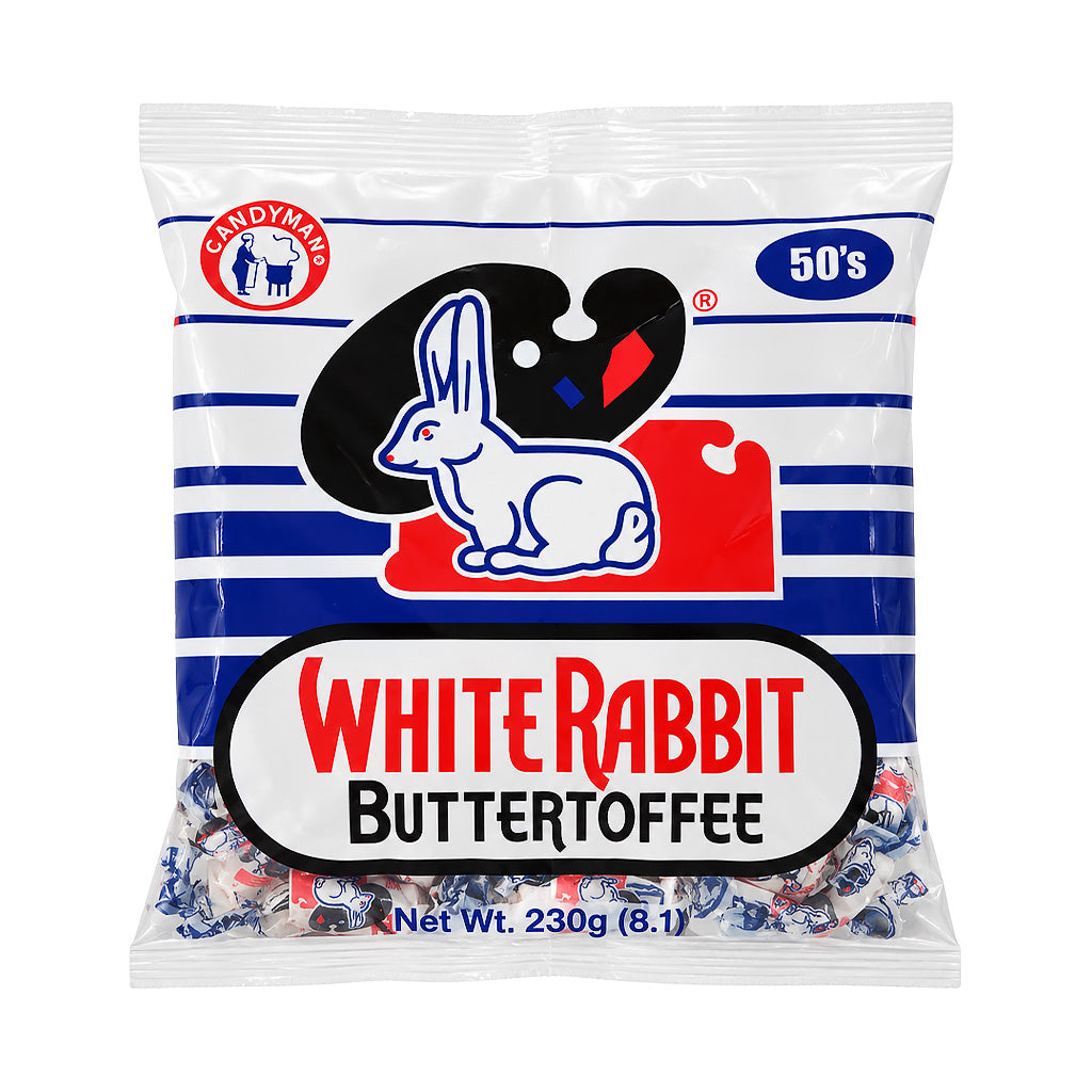 Candyman White Rabbit Butter Toffee (50 pcs)