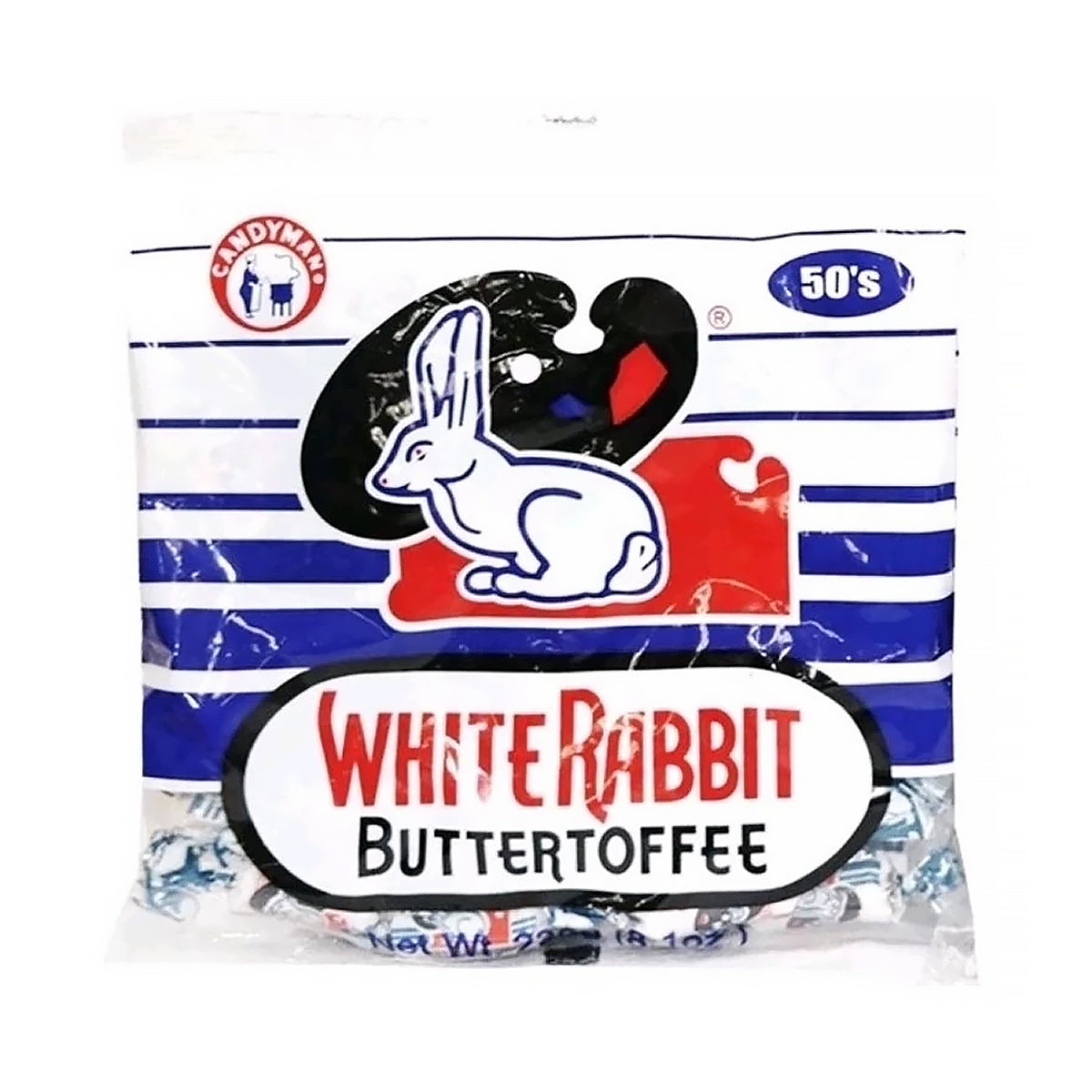 Candyman White Rabbit Butter Toffee (50 pcs) | Fast NZ-wide Delivery ...