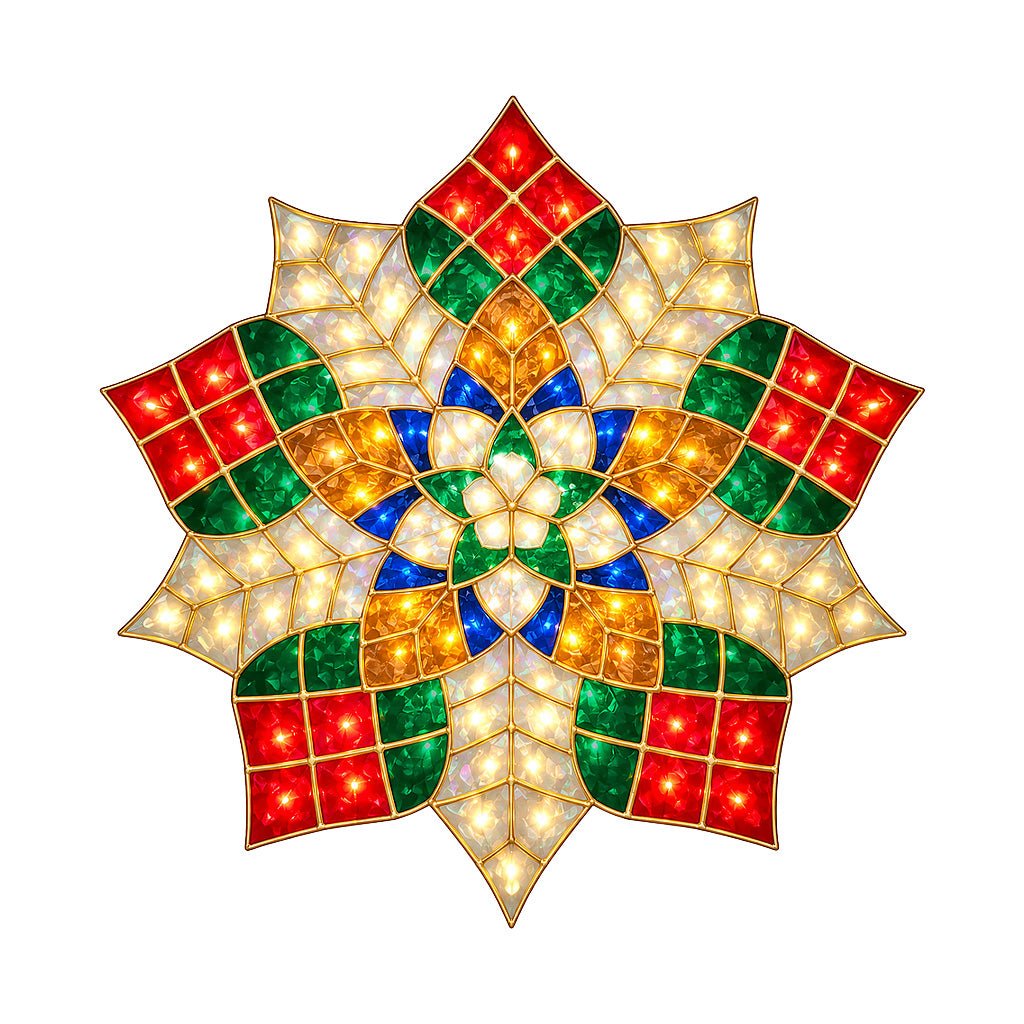 24” Hiraya Capiz Christmas Parol