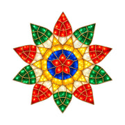 24” Kislap Capiz Christmas Parol